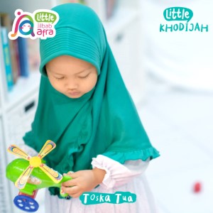 Jilbab Anak JAFR - Little Khodijah 35 Toska Tua